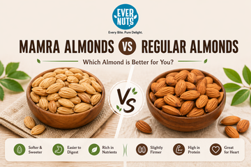 Mamra Almonds vs Regular Almonds