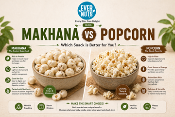 Makhana vs Popcorn