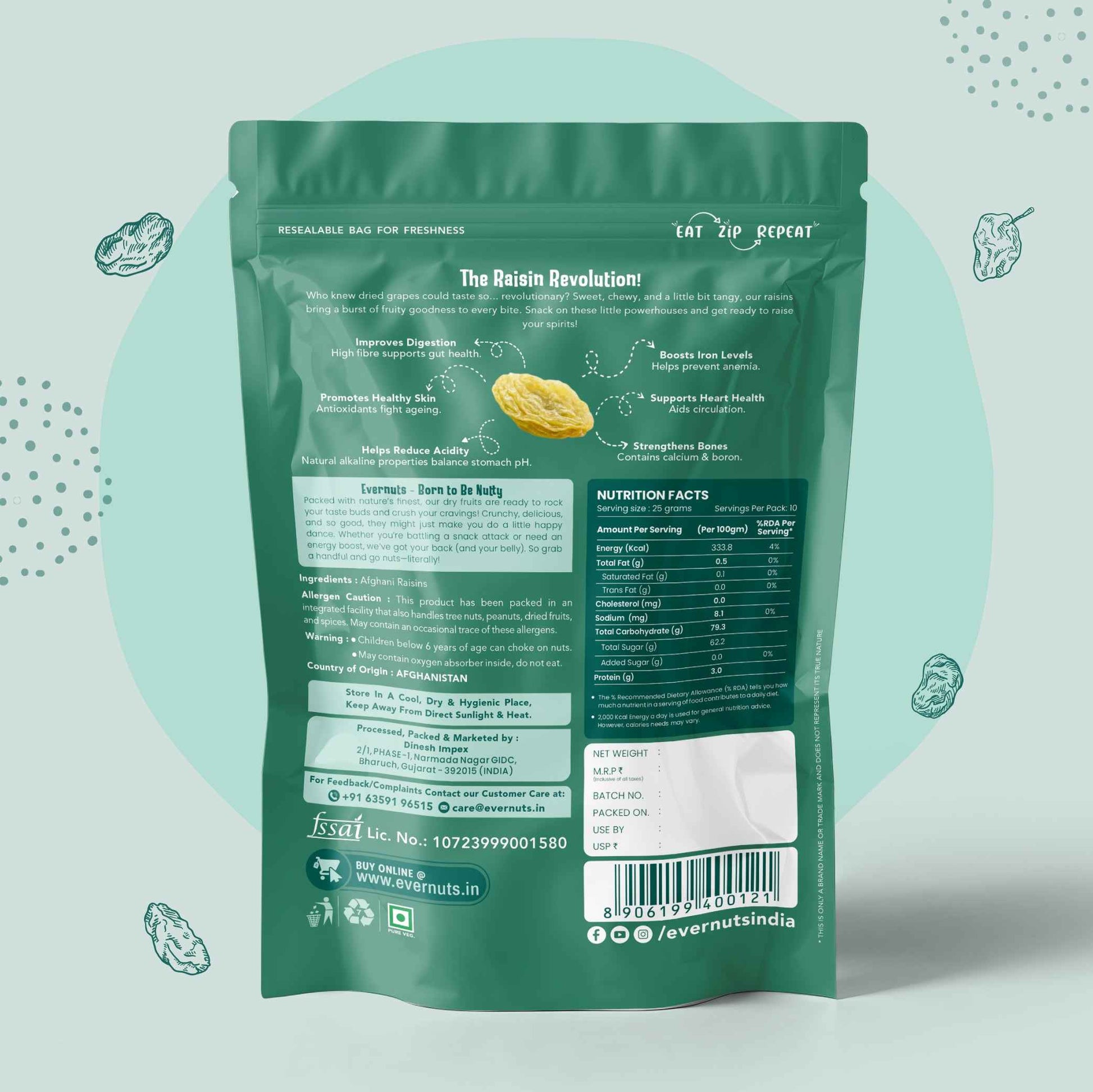 Premium Afghani Raisins