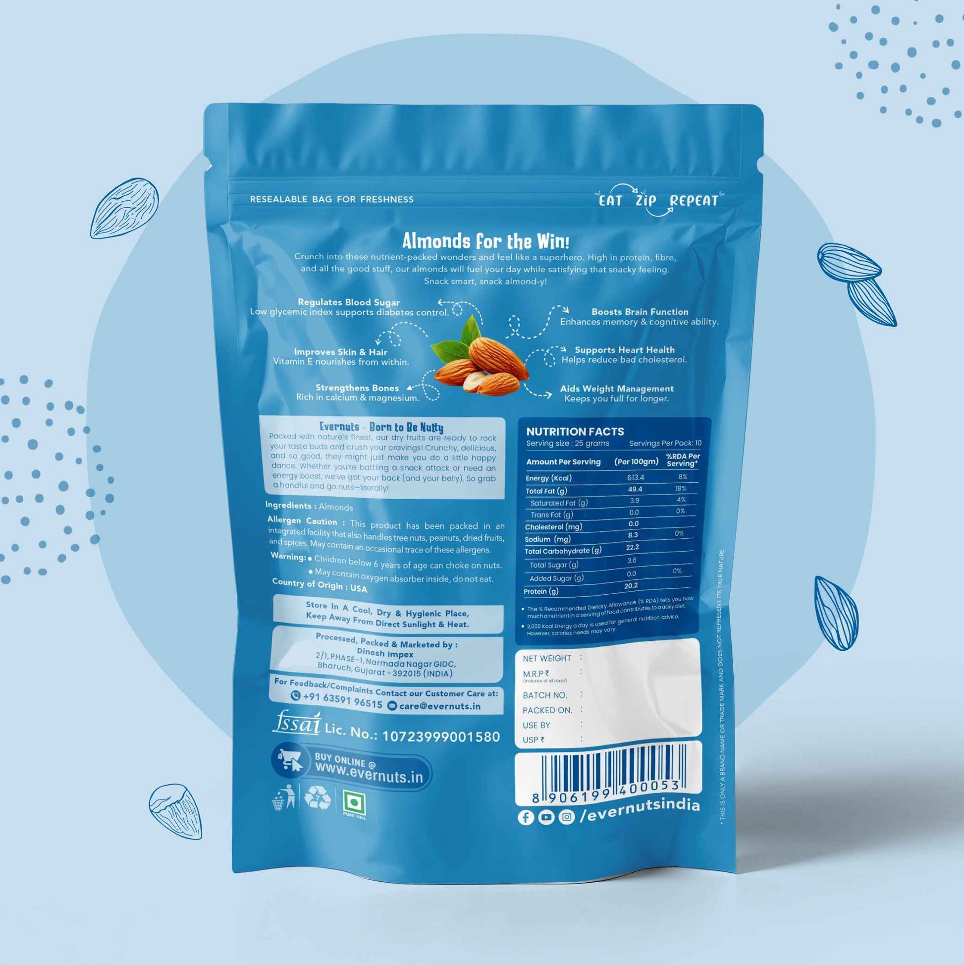 Standard Almonds