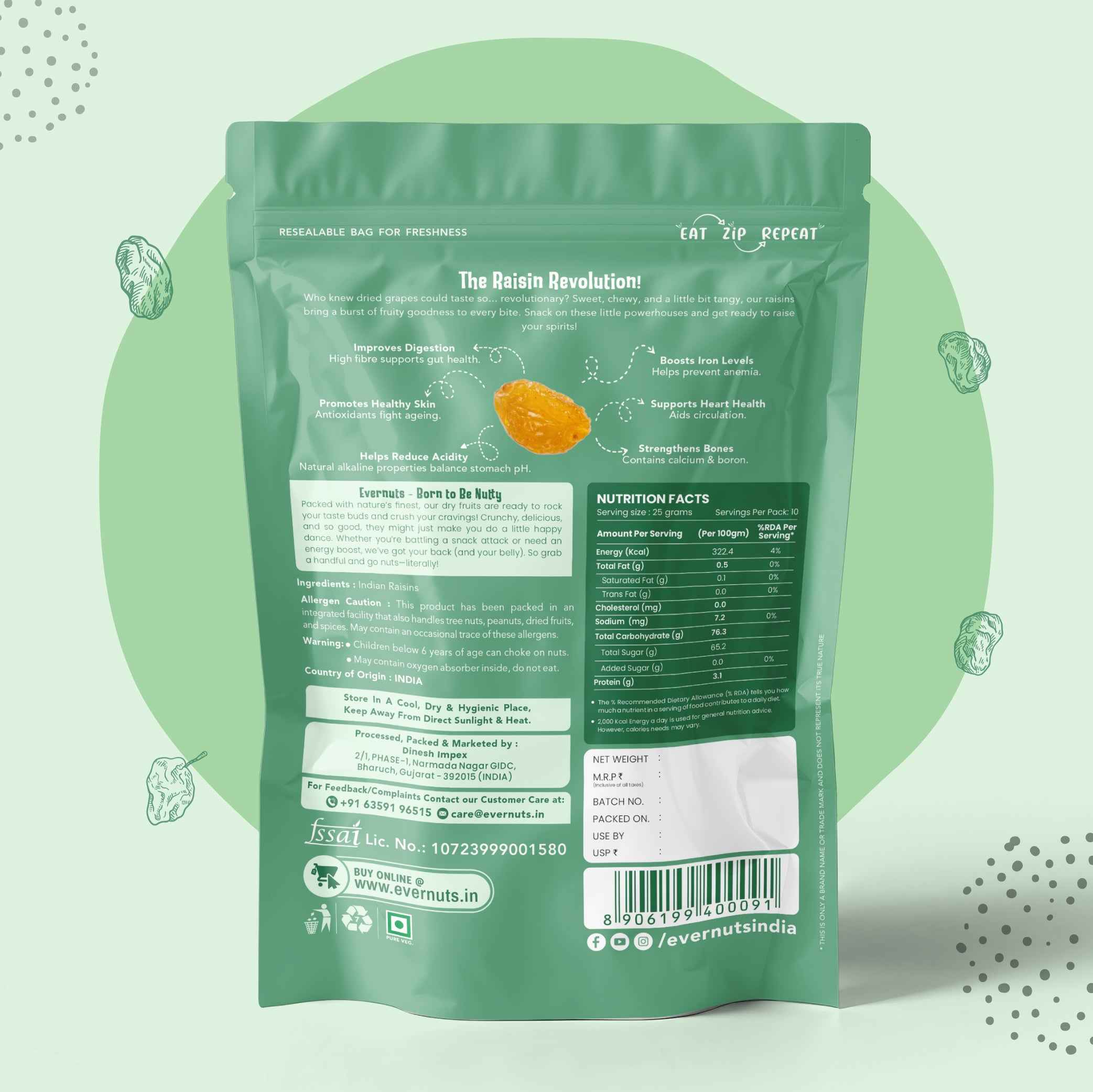 Premium Indian Raisins