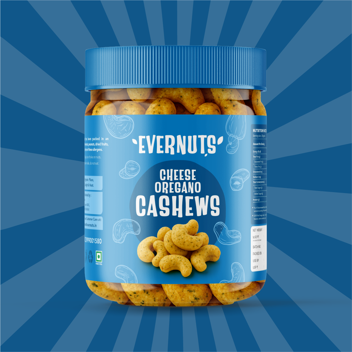 Cheese Oregano Cashews