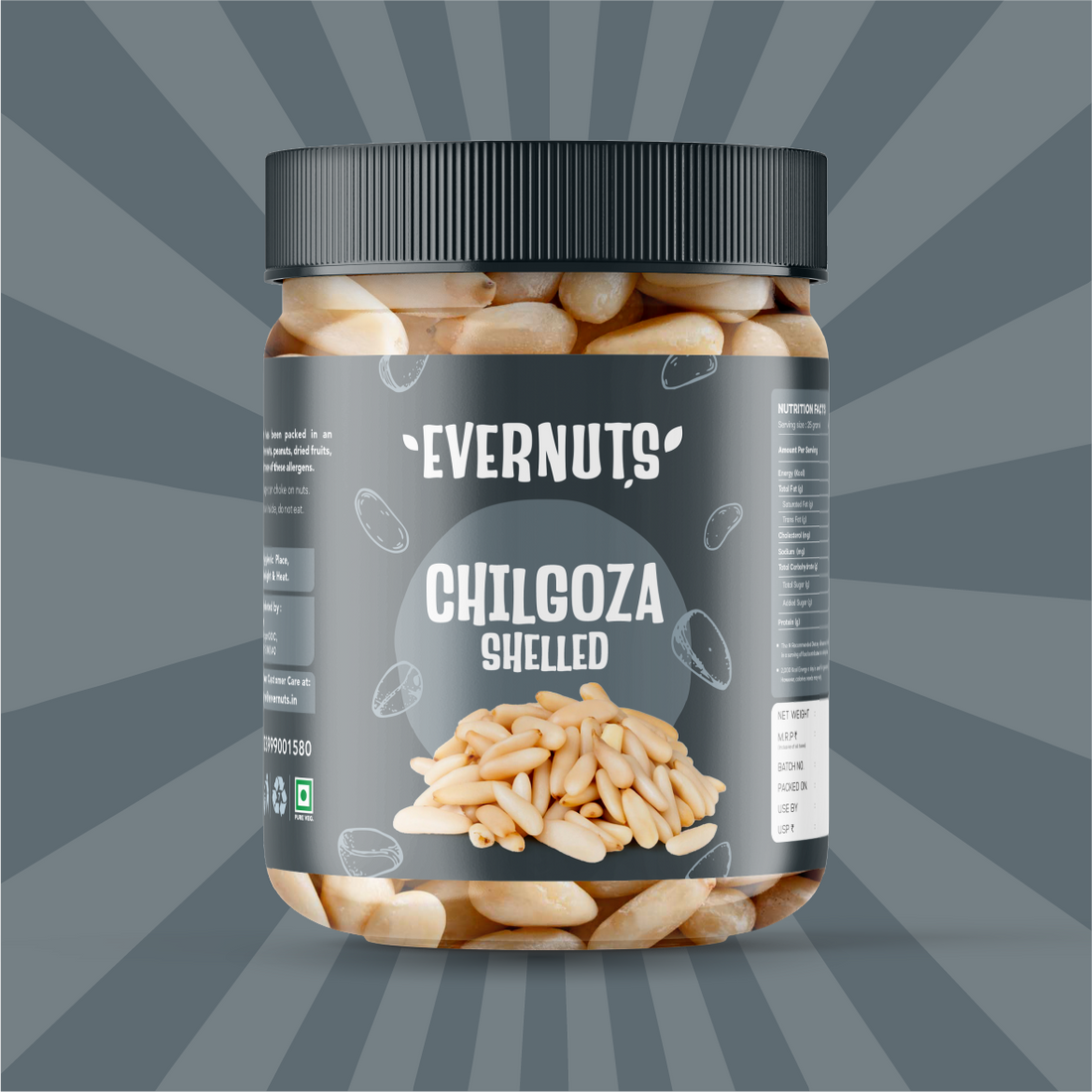 Chilgoza (Pine Nuts) – Shelled
