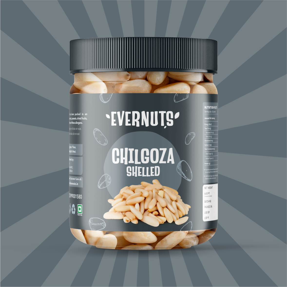 Chilgoza (Pine Nuts) – Shelled