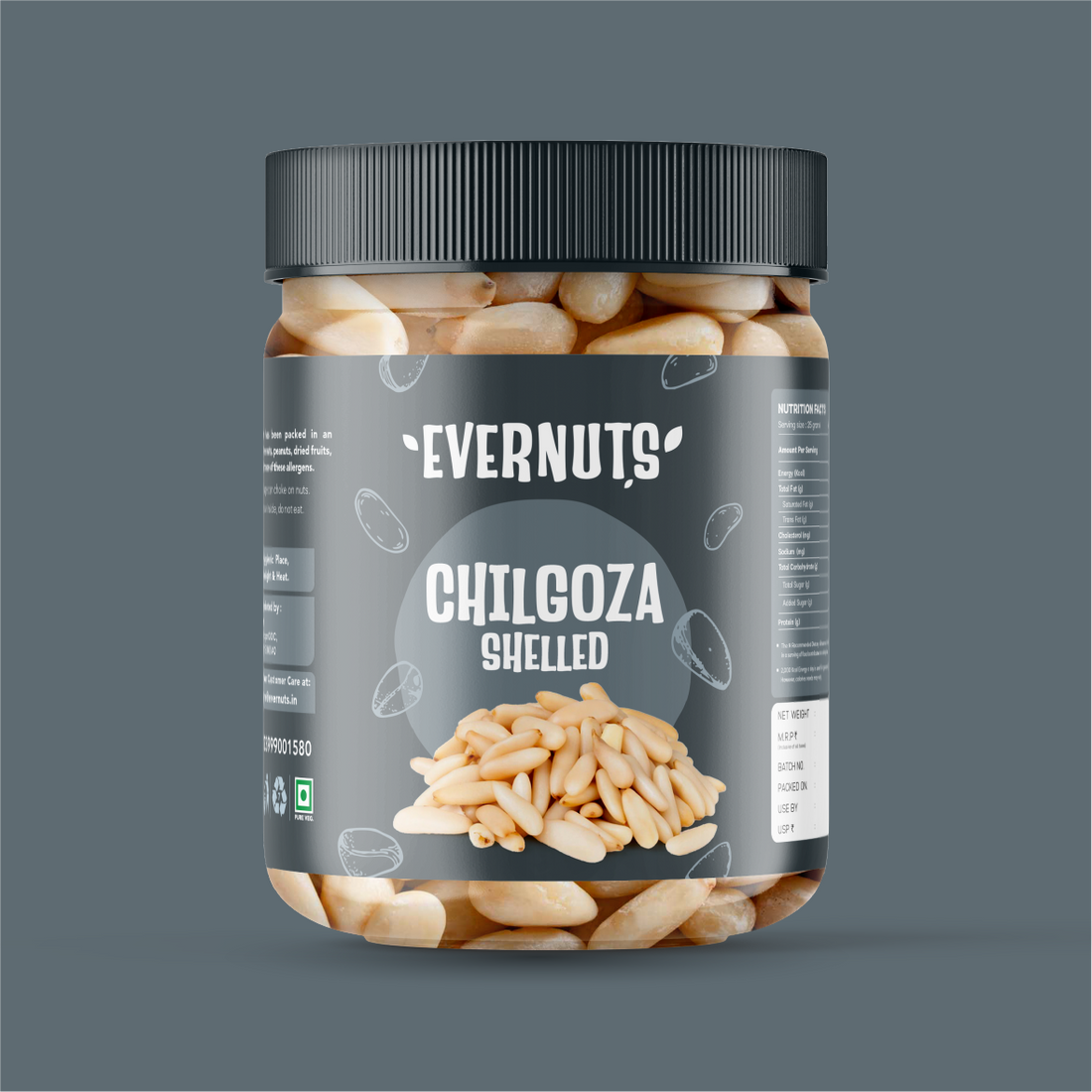 Chilgoza (Pine Nuts) – Shelled