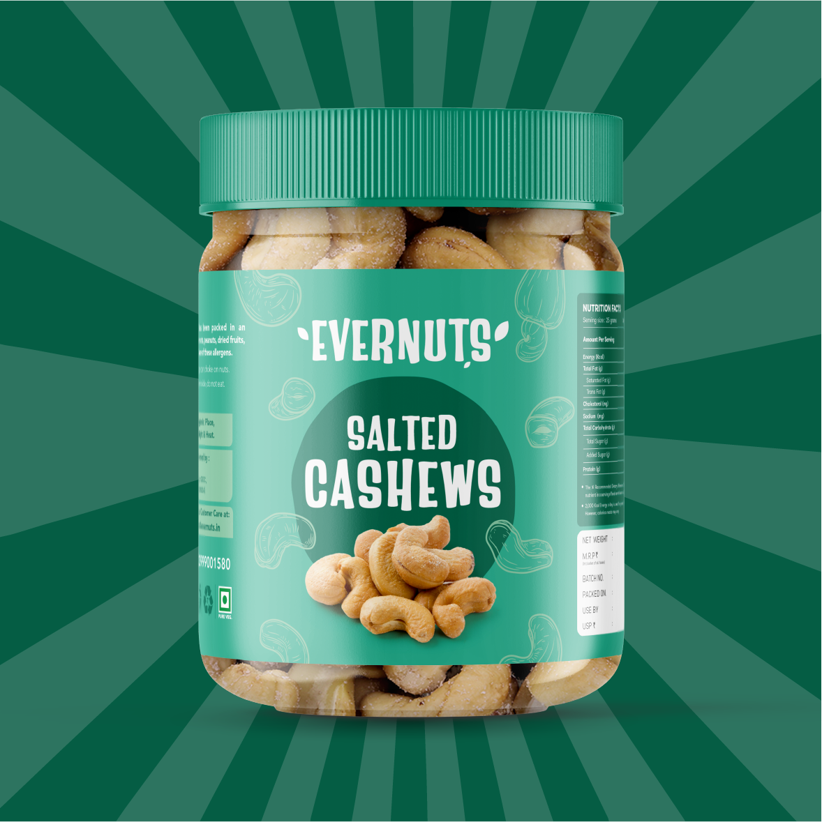 Roasted & Salted Cashews