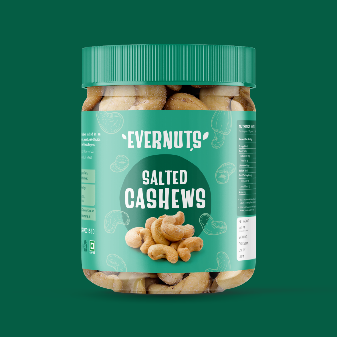 Roasted & Salted Cashews