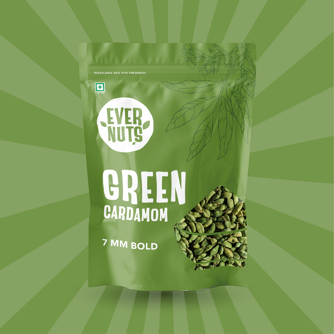 Green Cardamom 7 mm