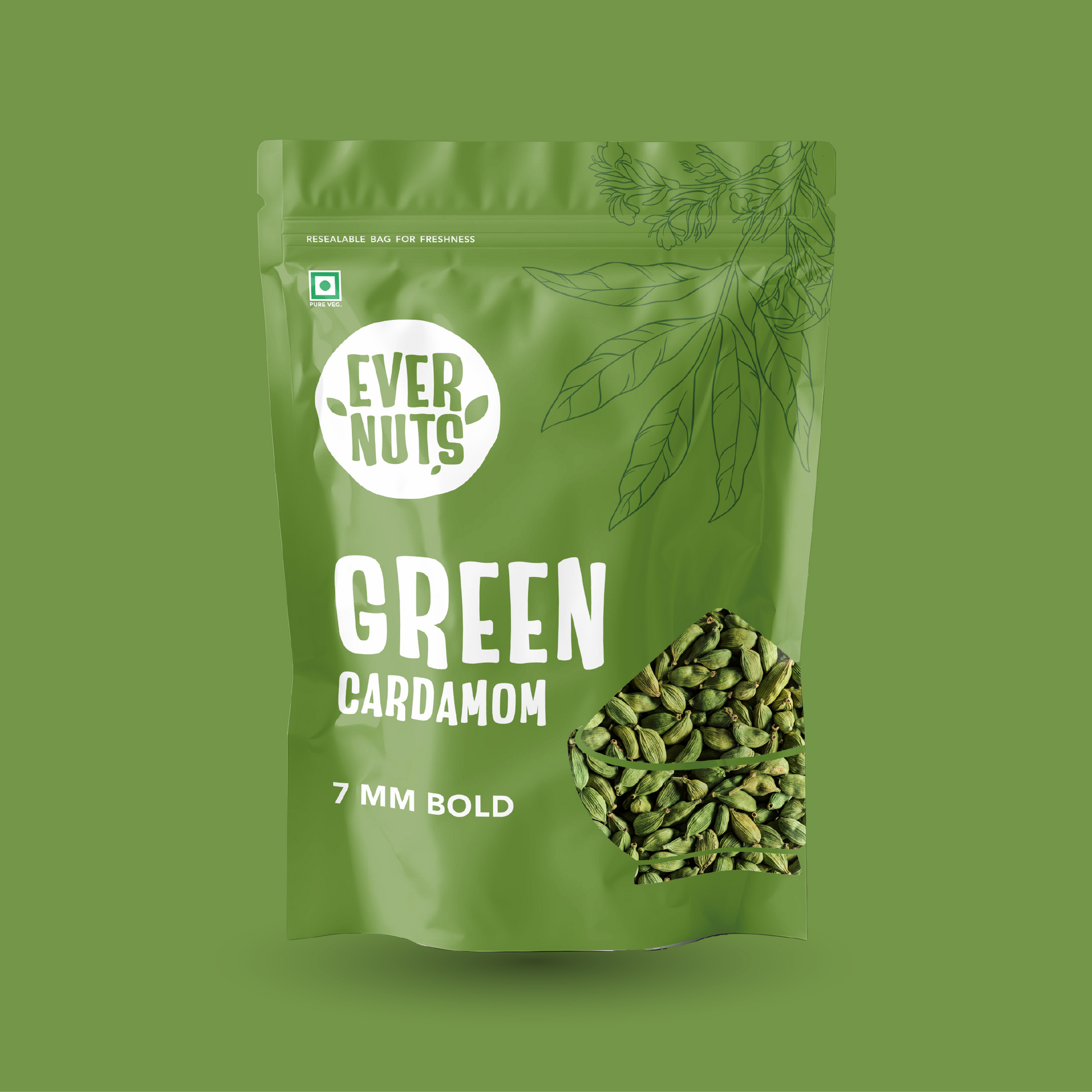 Green Cardamom 7 mm