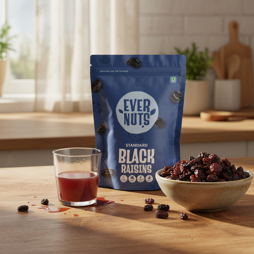 Classic Black Raisins - Evernuts