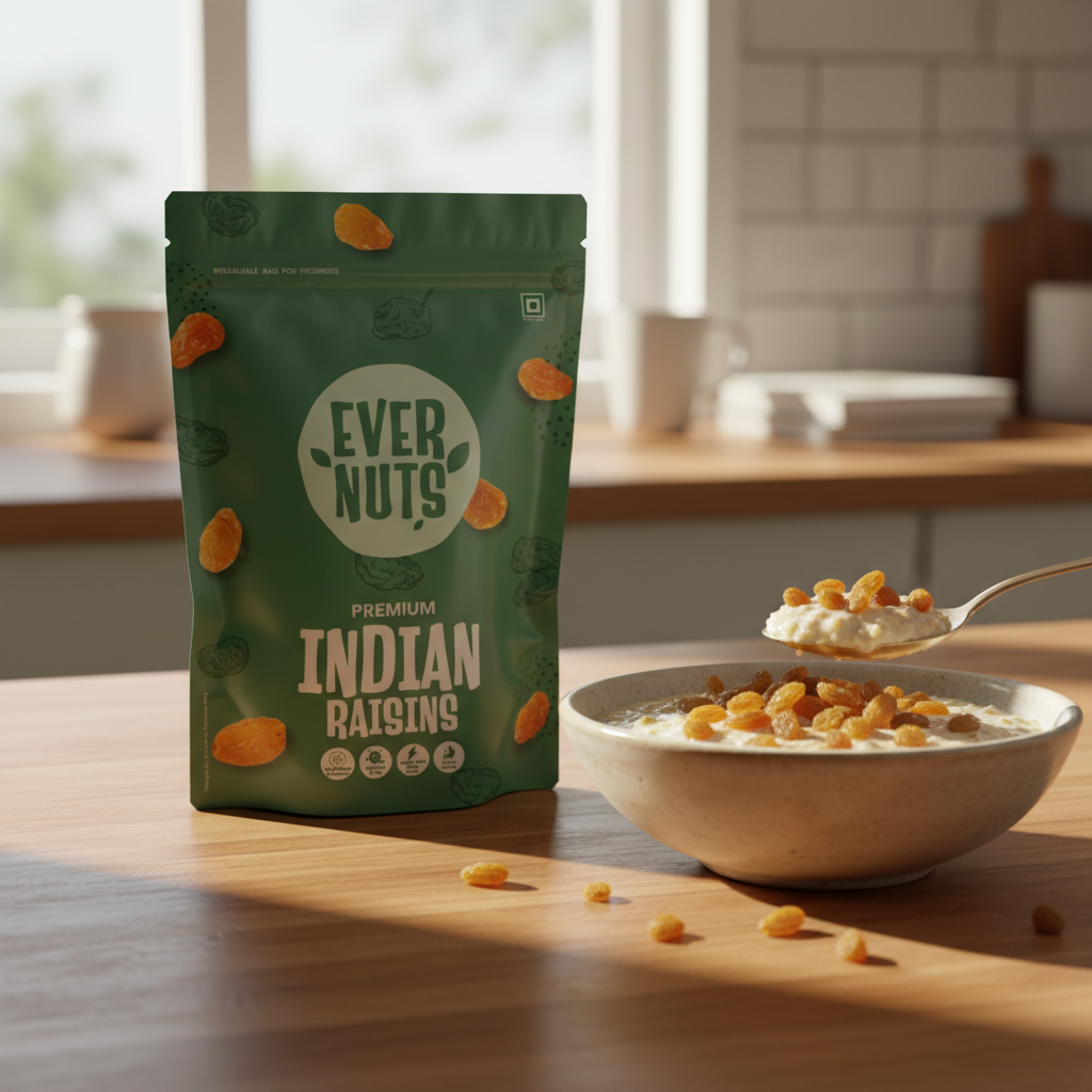 Premium Indian Raisins - Evernuts