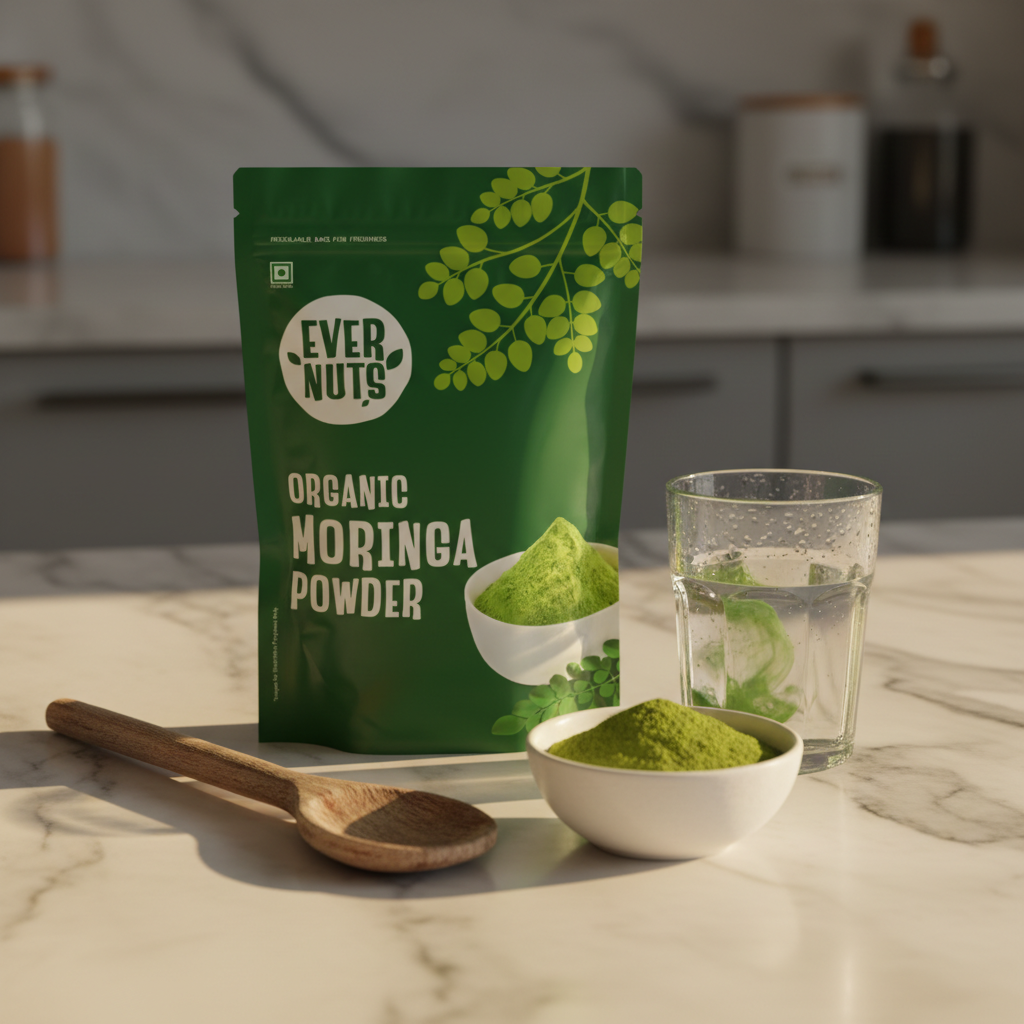 Organic Moringa Powder - Evernuts