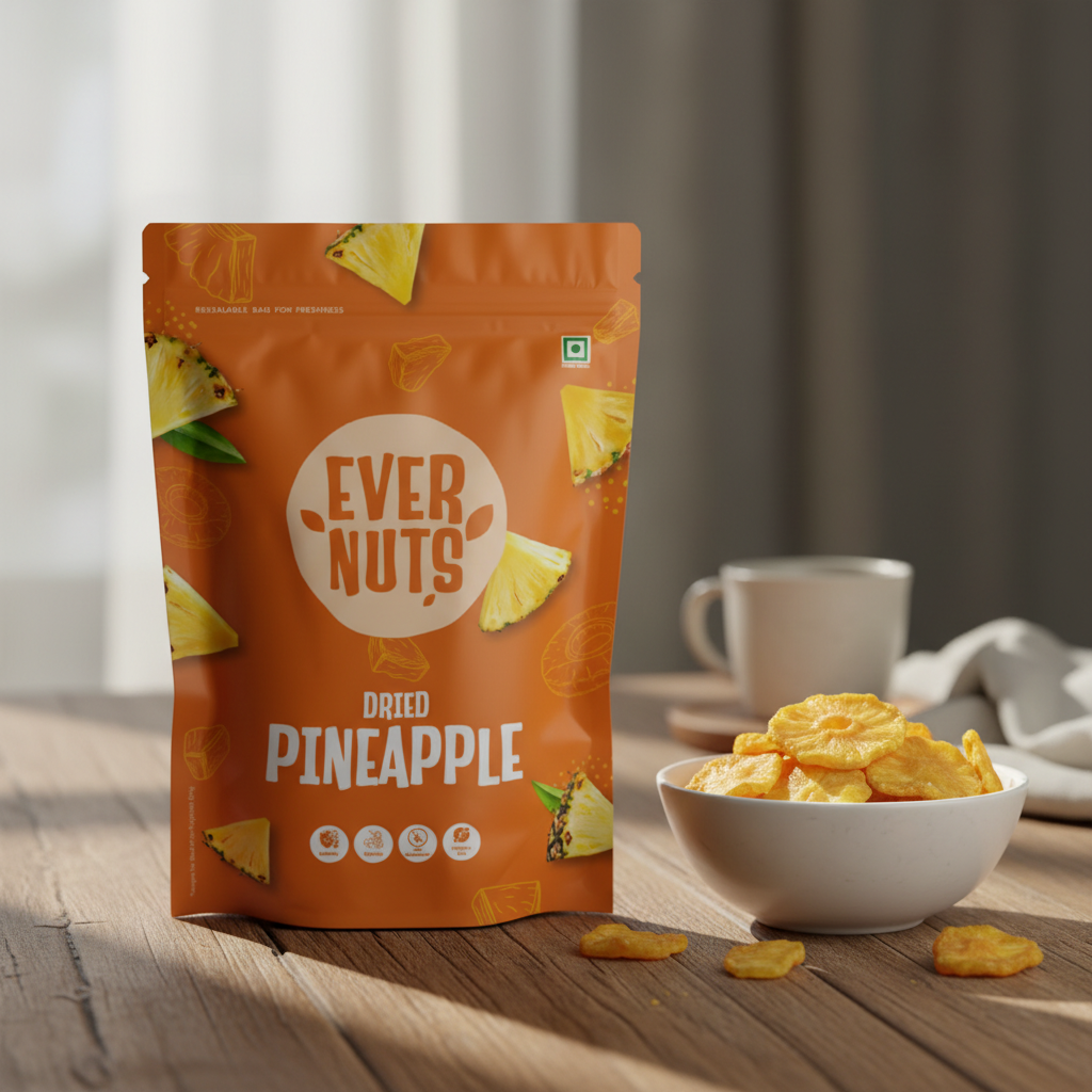 Dried Pineapple - Evernuts