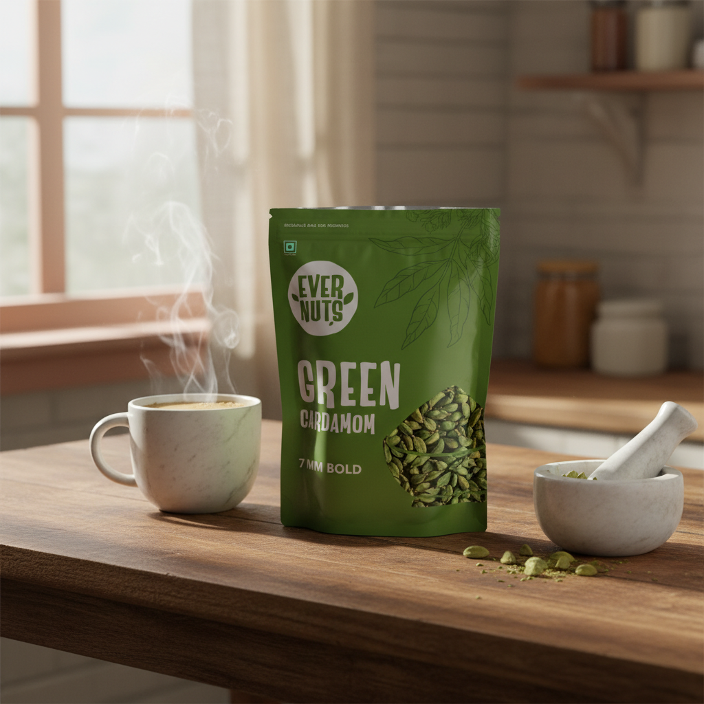 Green Cardamom 7 mm - Evernuts