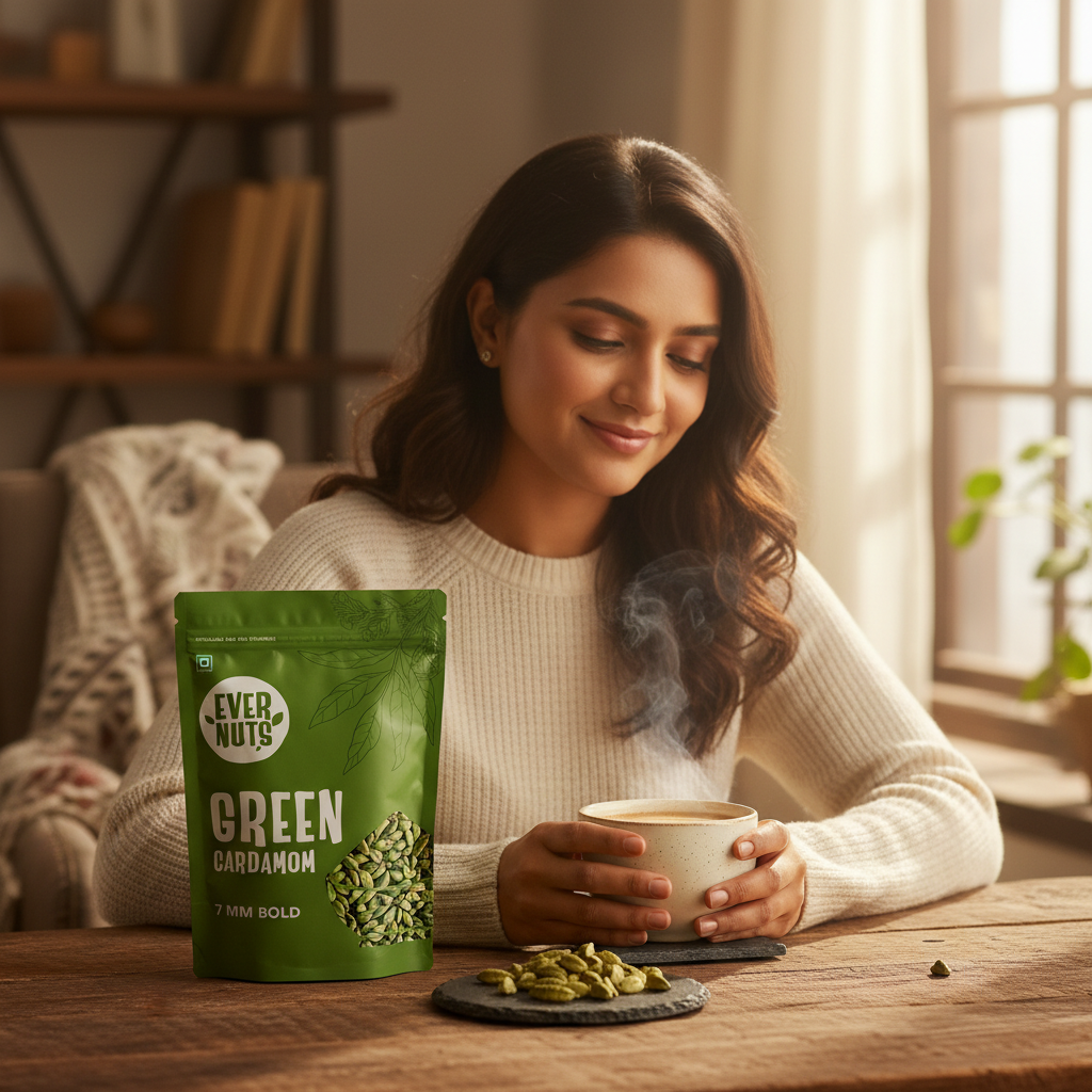 Green Cardamom 7 mm - Evernuts