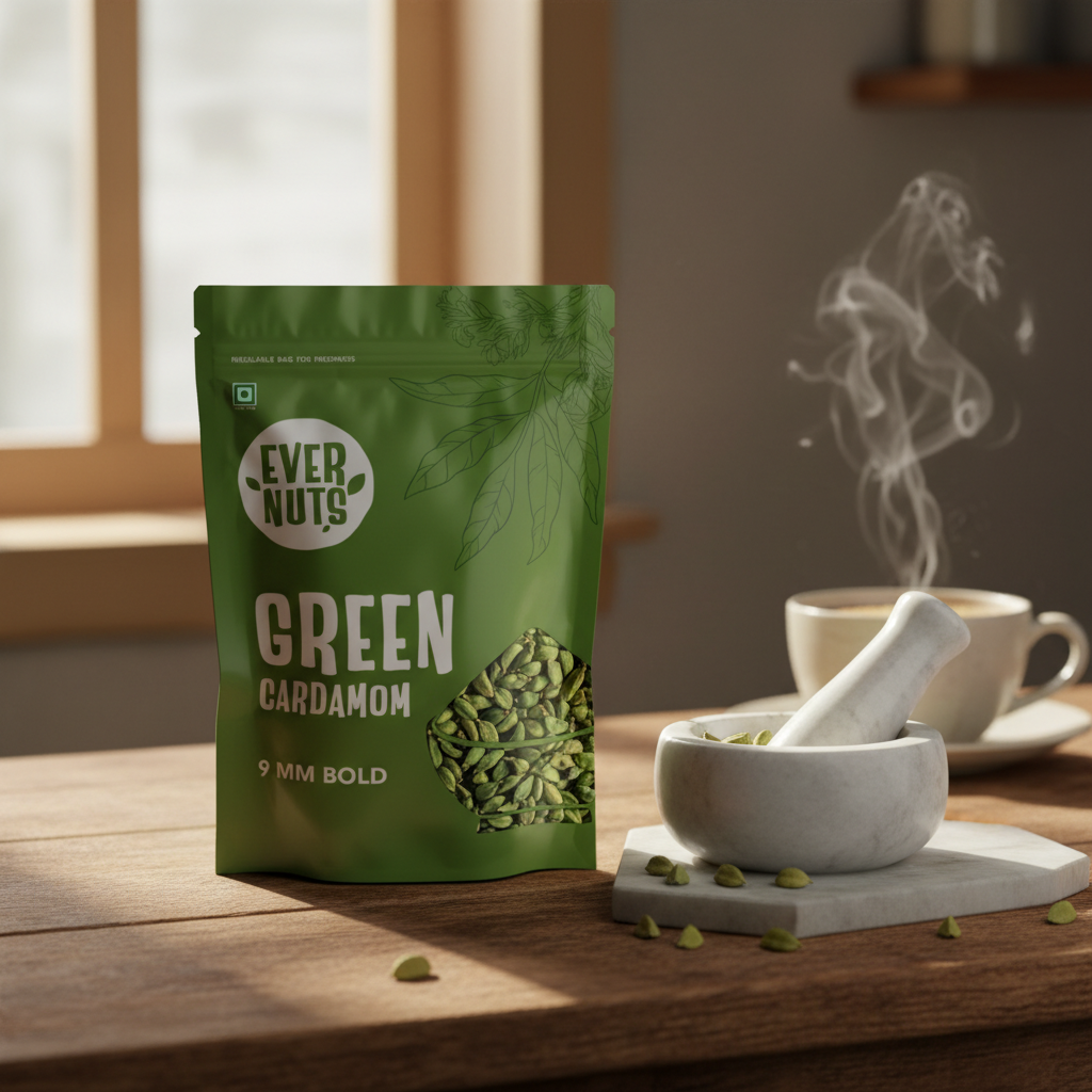 Green Cardamom 9 MM - Evernuts