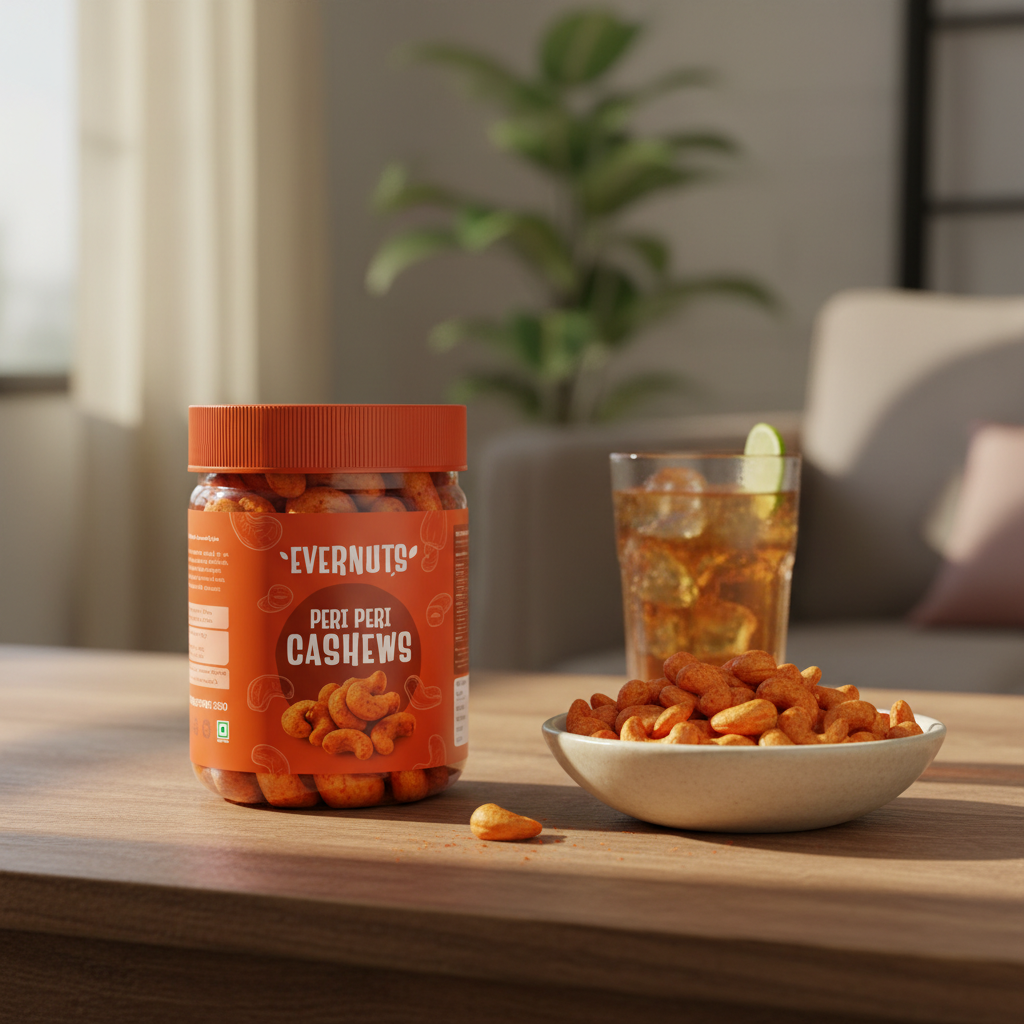 Peri Peri Cashews - Evernuts