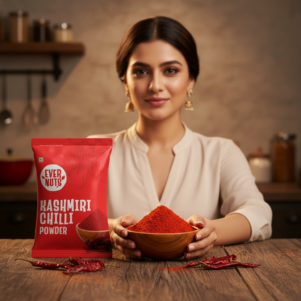 Kashmiri Chilli Powder - Evernuts