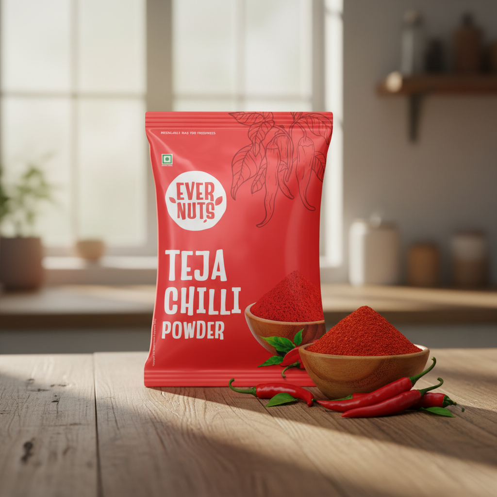 Teja Chilli Powder - Evernuts