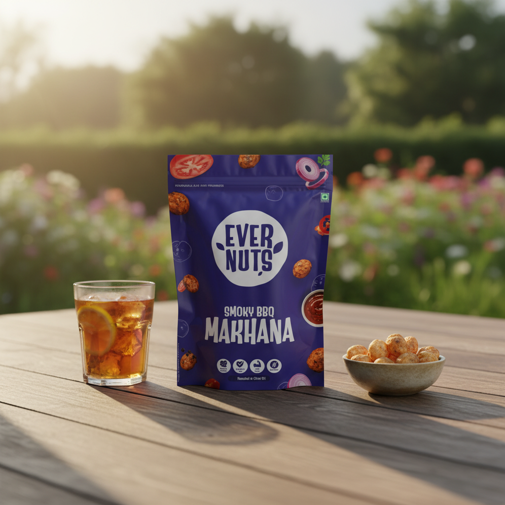 Smoky Barbeque Makhana - Evernuts