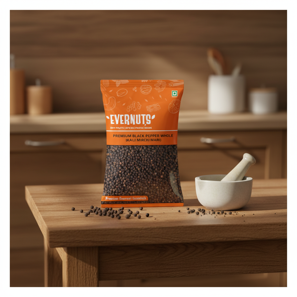 Black Pepper Whole - Evernuts