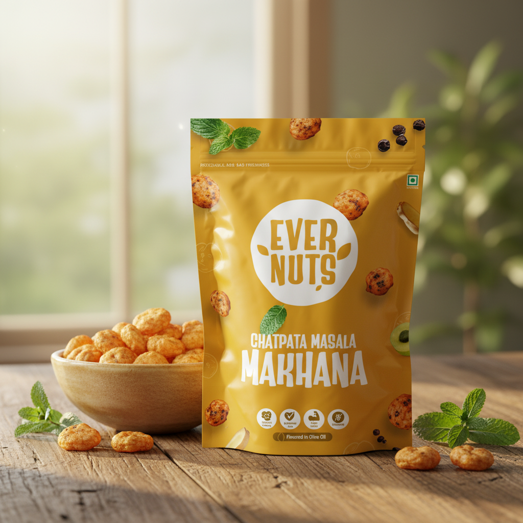 Chatpapta Masala Makhana - Evernuts