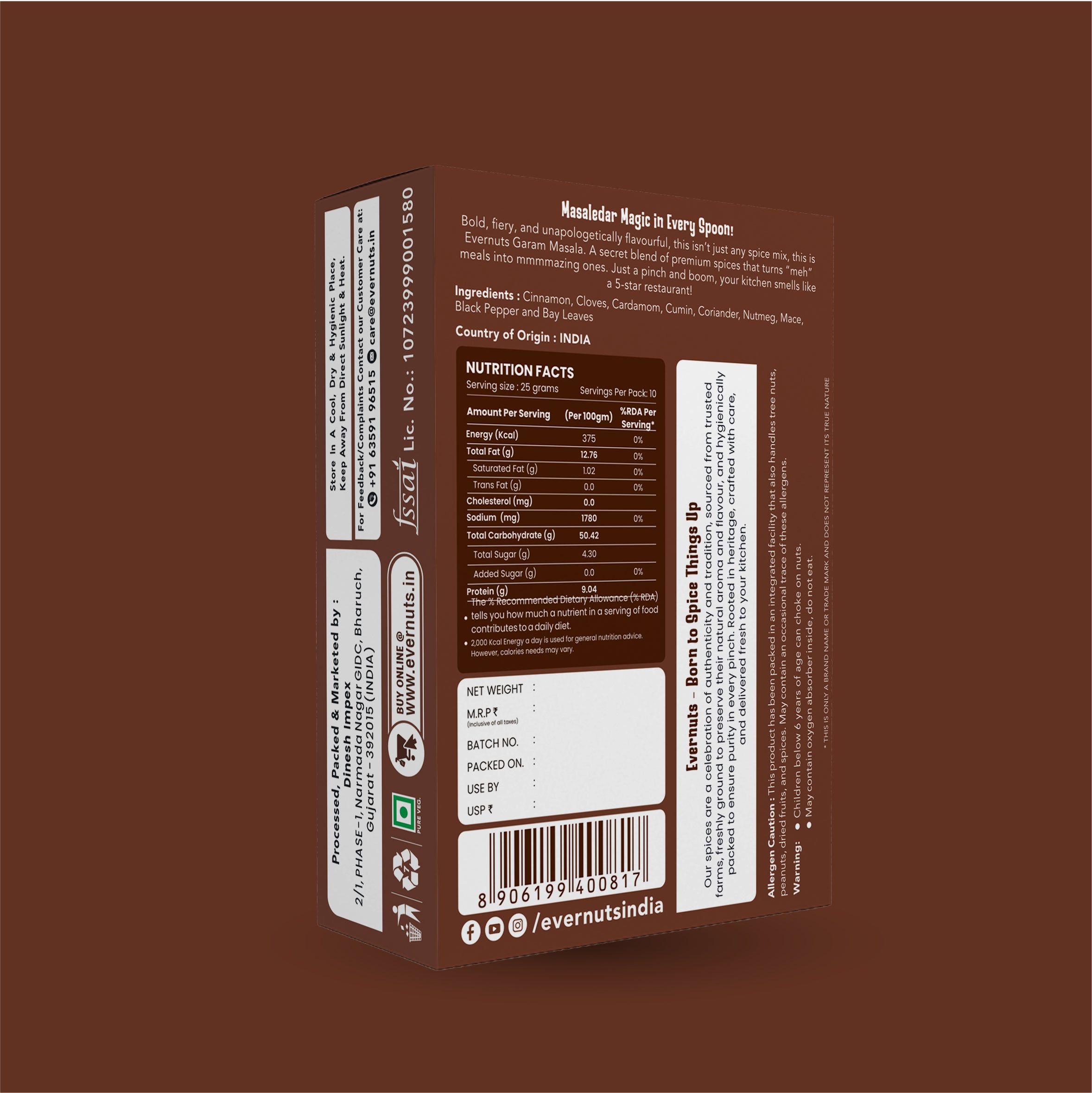 Garam Masala - Evernuts