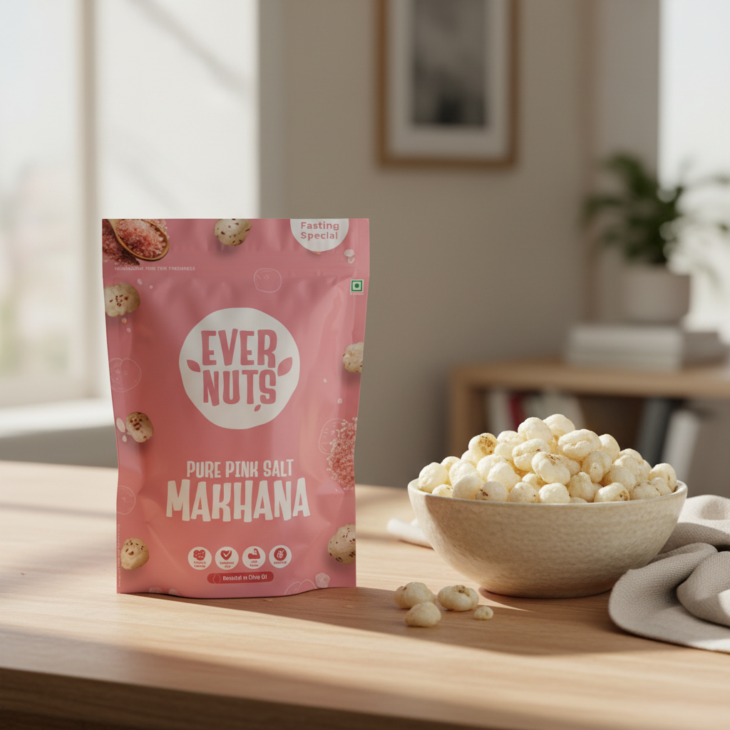 Pure Pink Salt Makhana - Evernuts