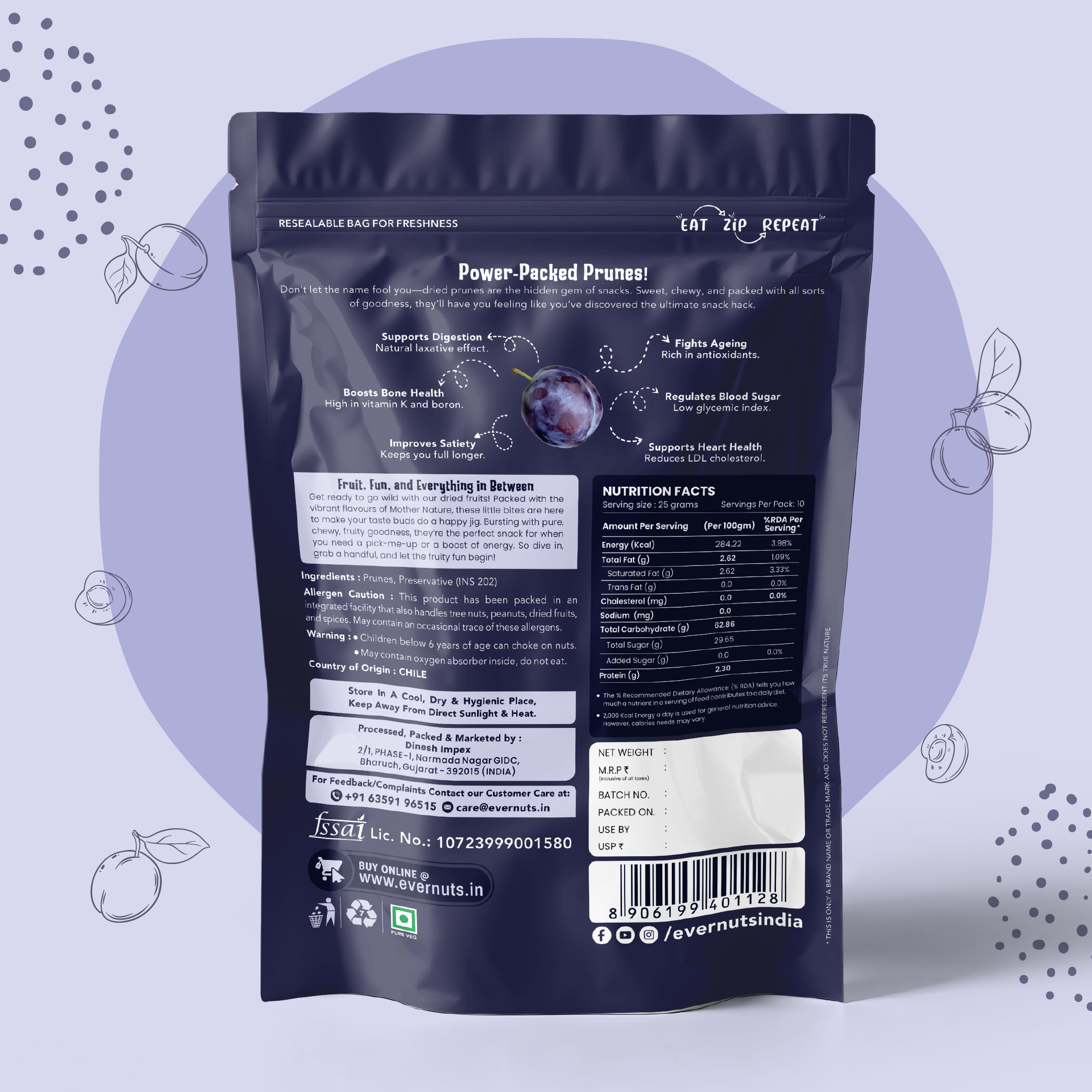 Dried Prunes