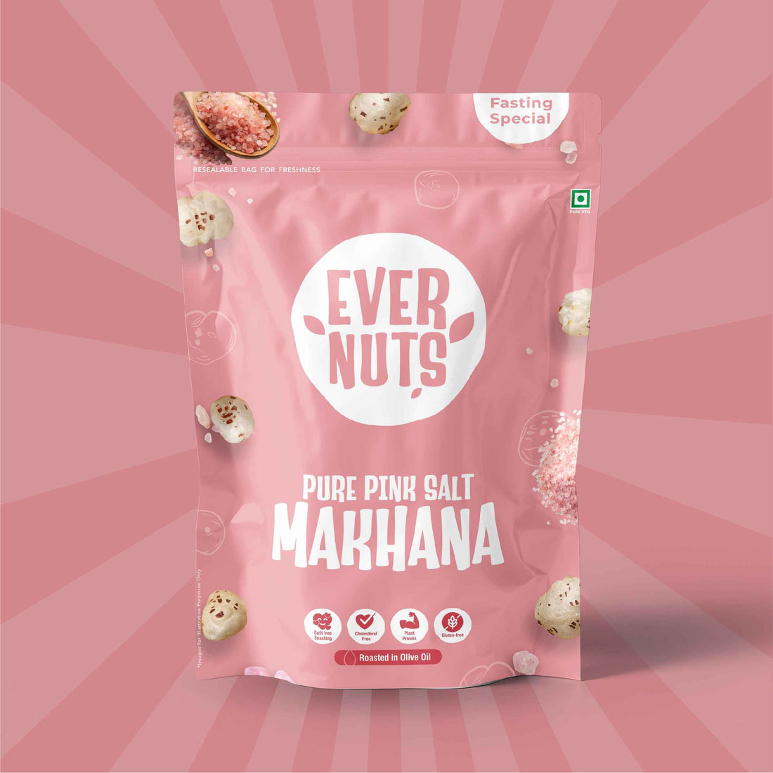 Pure Pink Salt Makhana