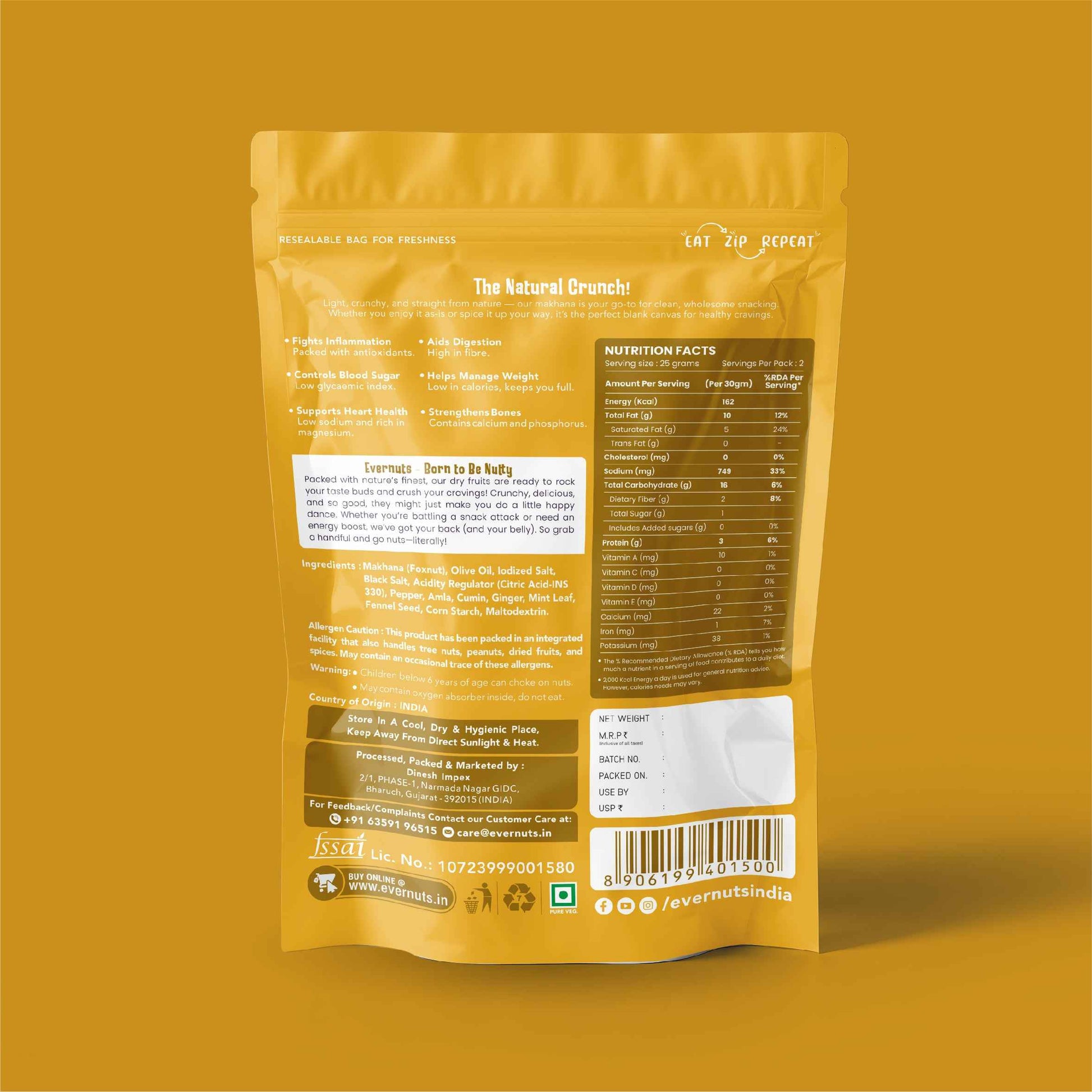 Chatpapta Masala Makhana