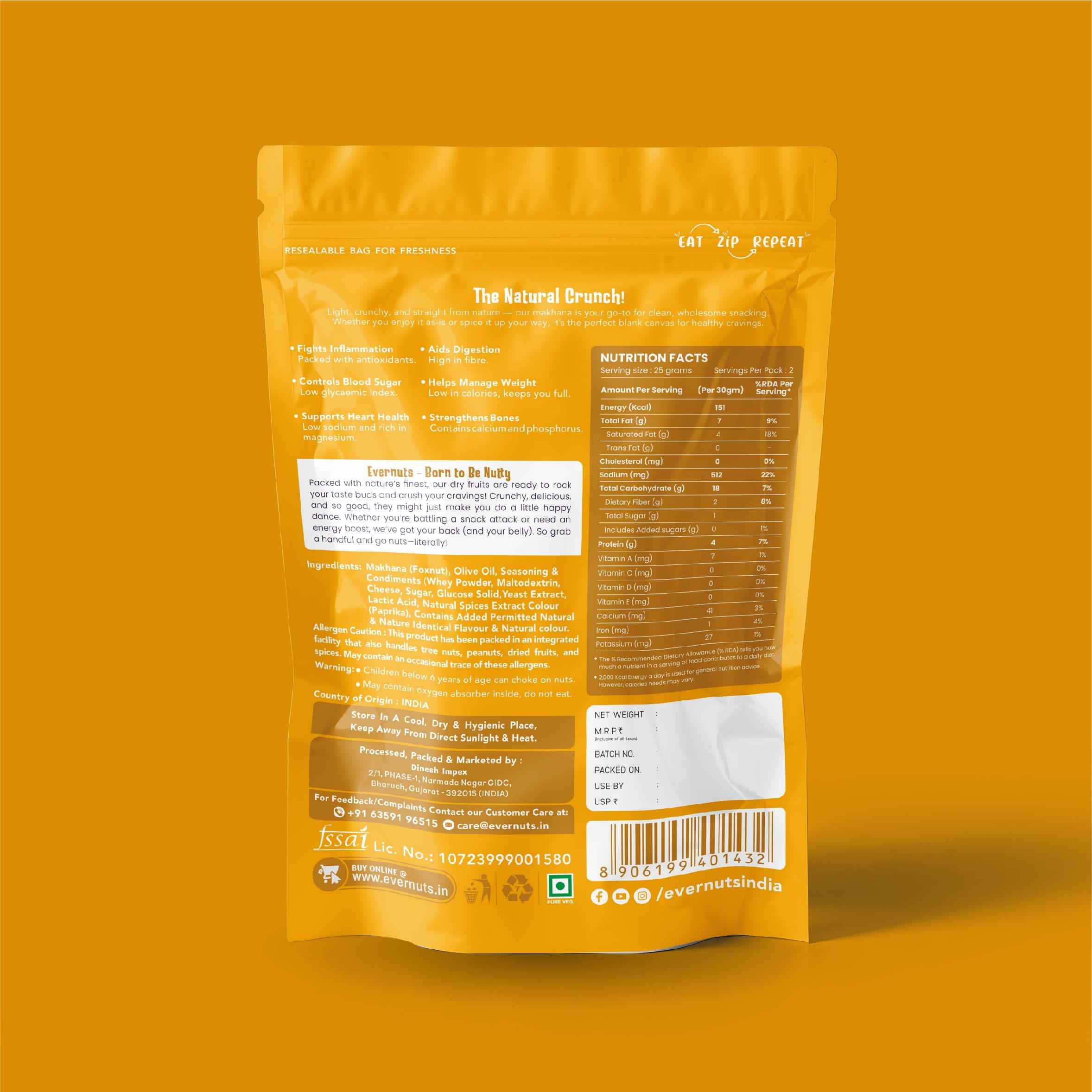 Cheese Makhana