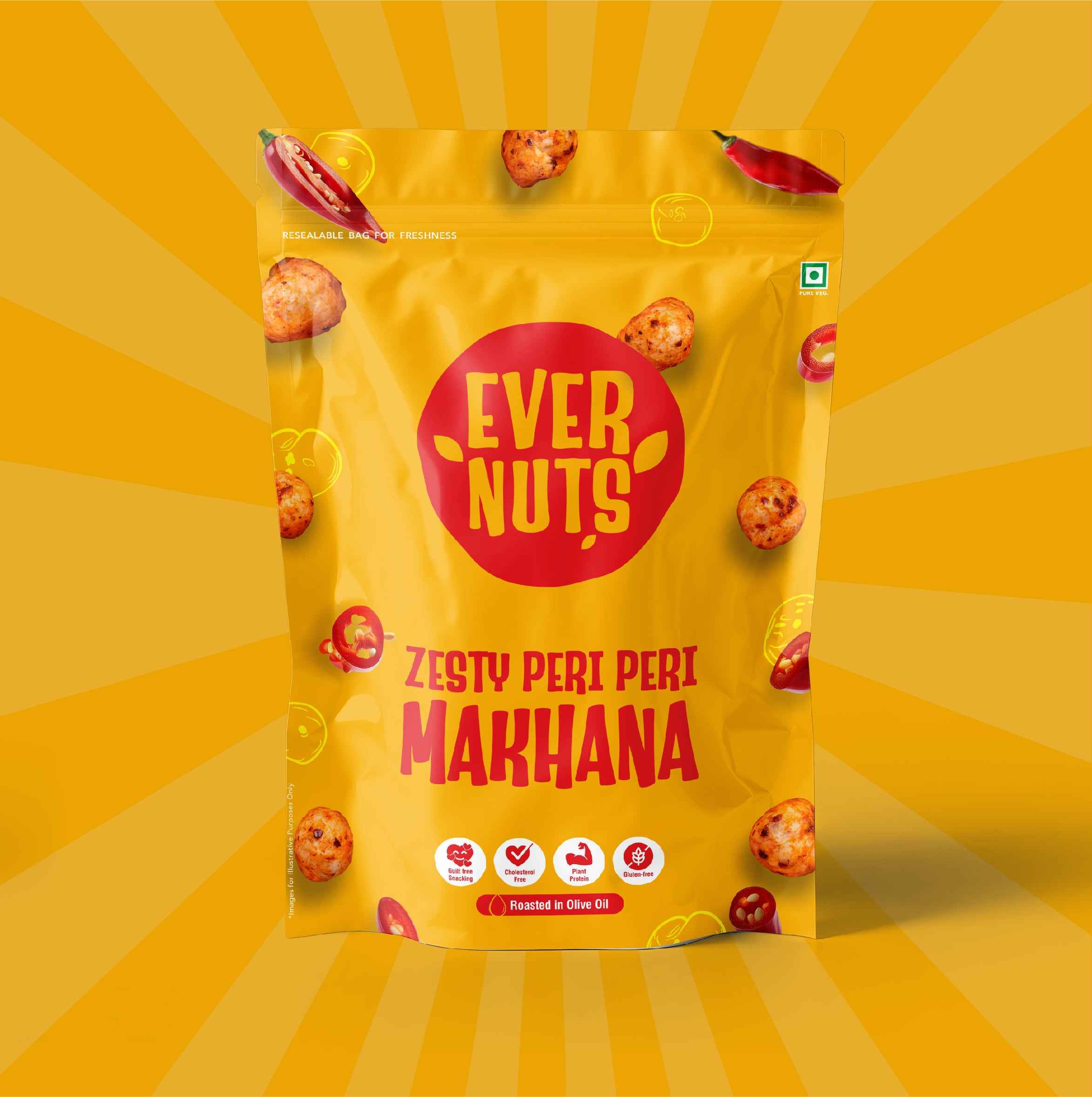 Zesty Peri Peri Makhana