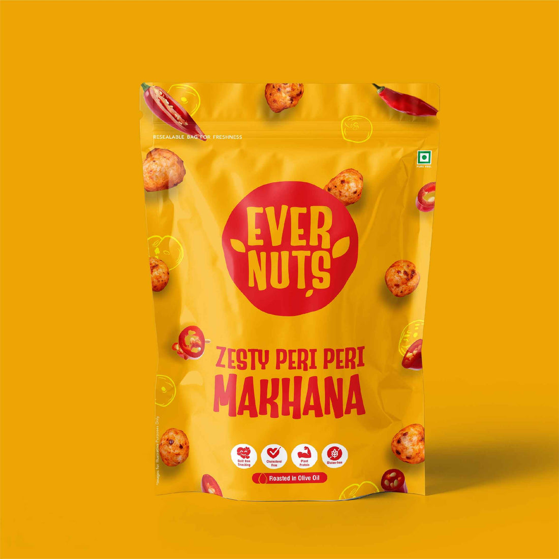 Zesty Peri Peri Makhana