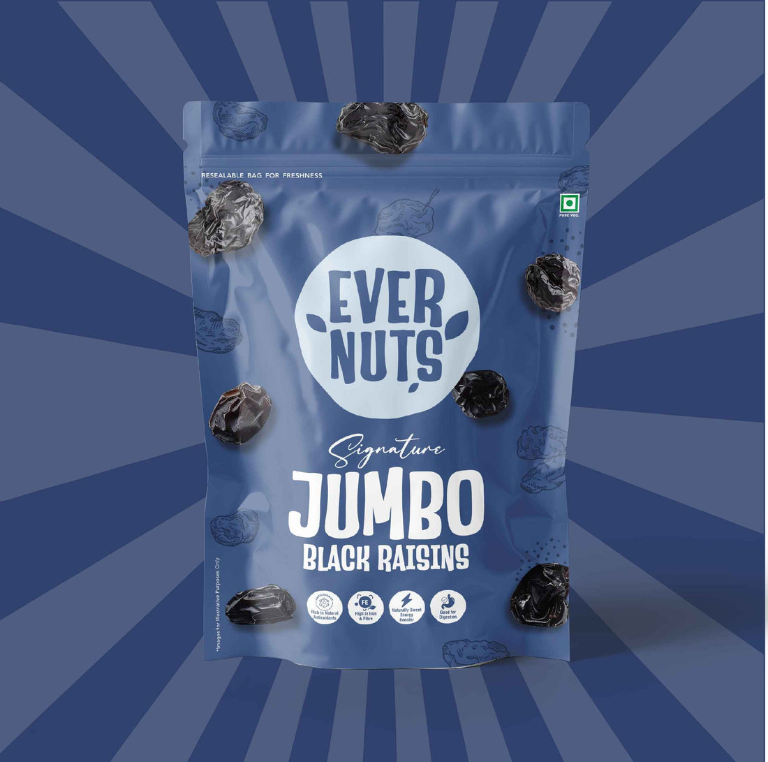 Jumbo Black Raisins (Seedless)