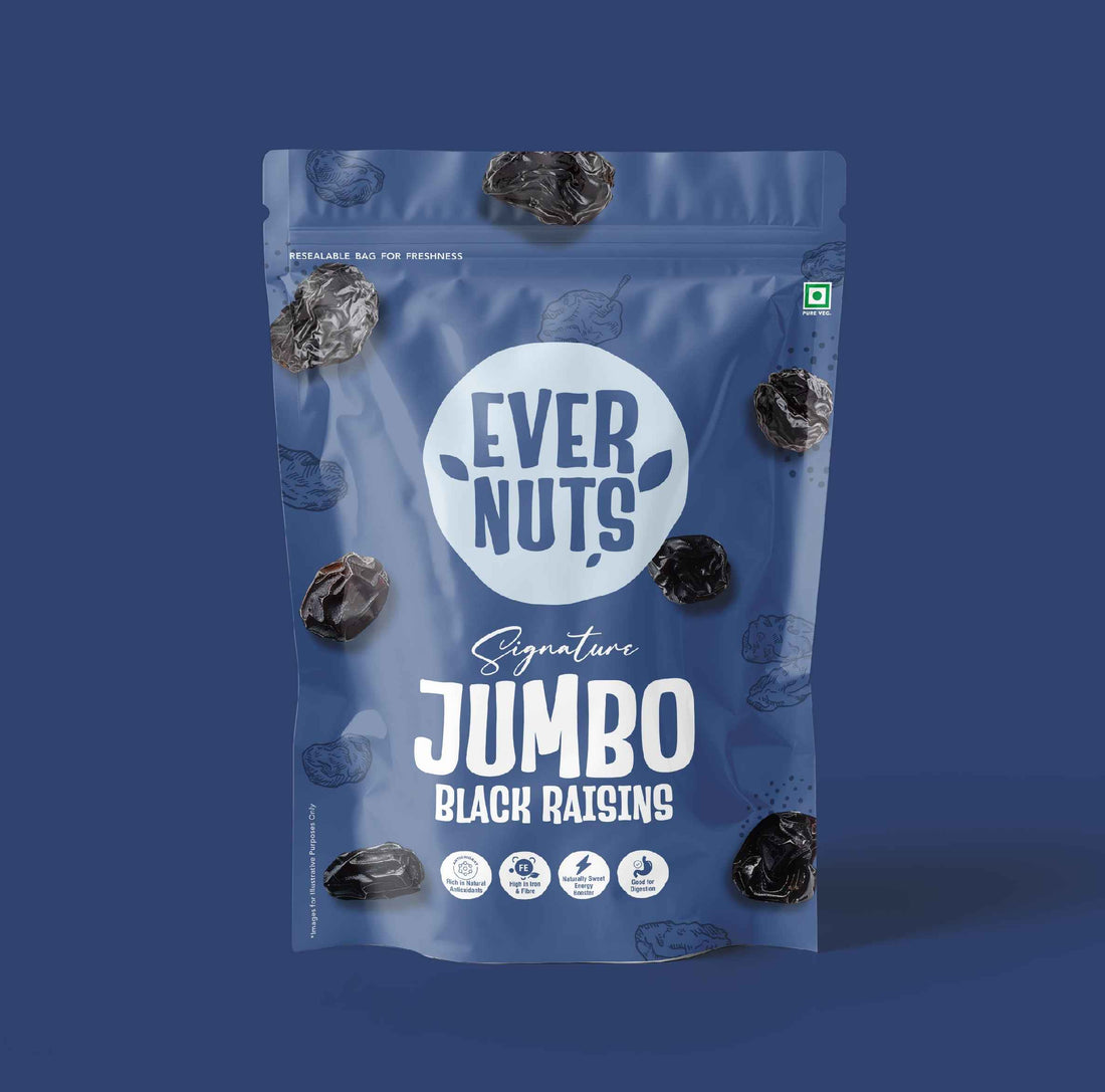 Jumbo Black Raisins (Seedless)