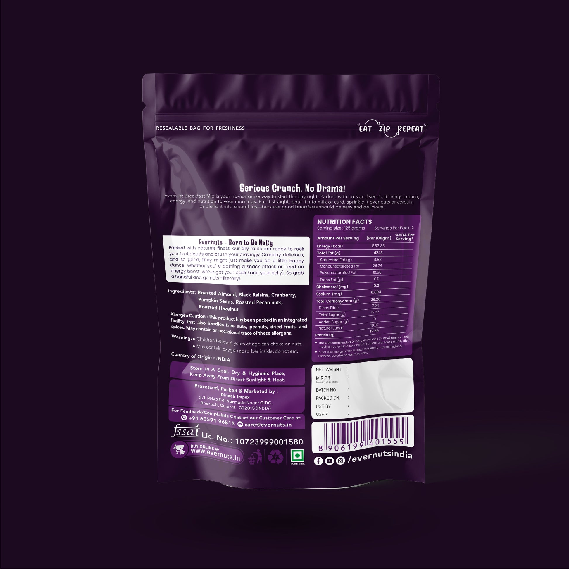 Breakfast Mix - Evernuts